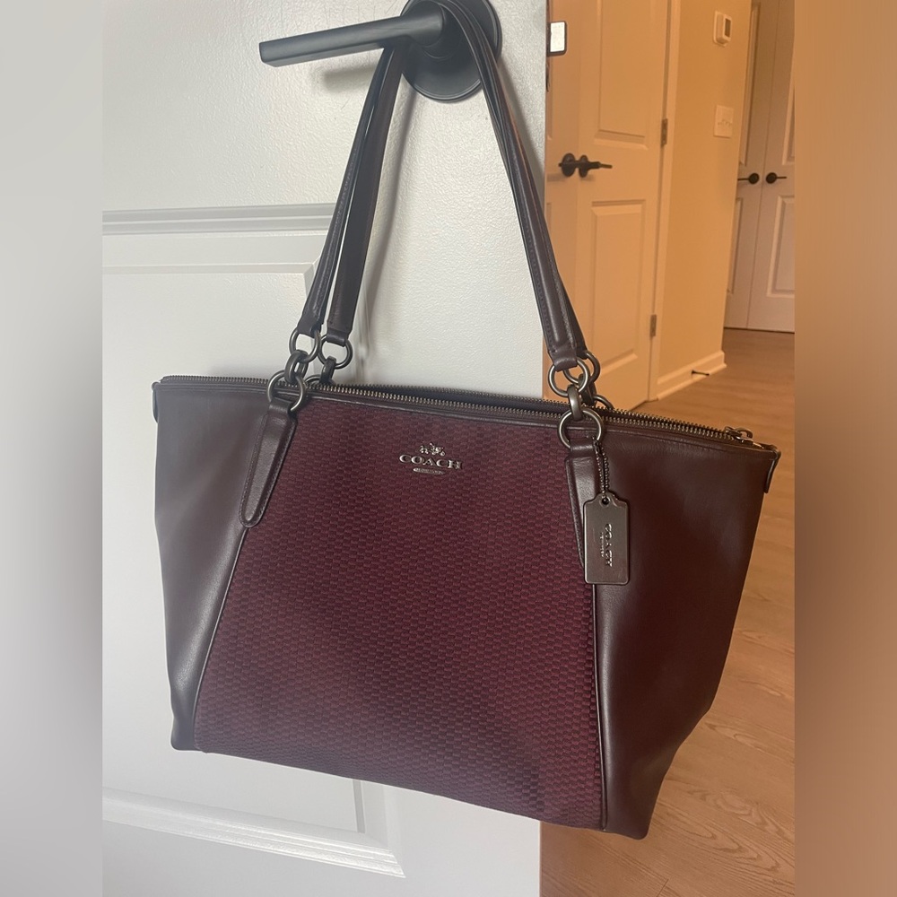 Coach F57246 Legacy Jacquard AVA Tote Shoulder Handbag